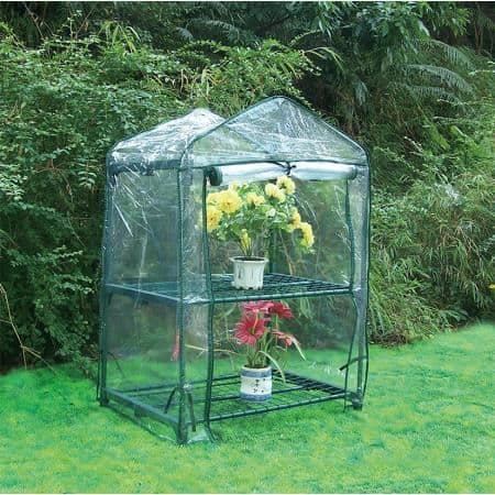 Växthuseffekt 2 PVC-brickor (68X49X90cm)