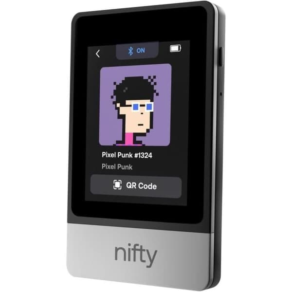 SecuX Nifty - Vinnande allt-i-ett hårdvaruplånbok för NFT och krypto med en 2,8 tum färgtouch-skärm