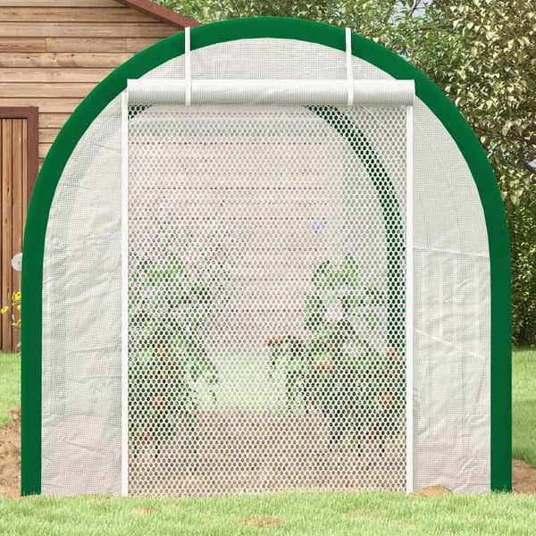 Drivhus, 3.58x2.1x2.1 m, Hvid