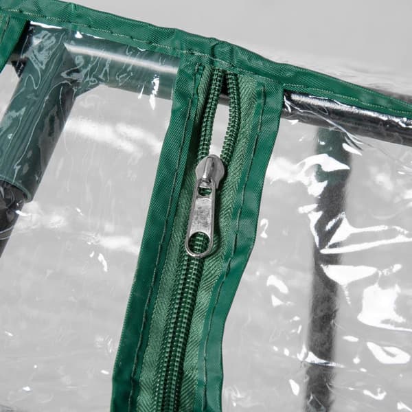 Drivhus med Vindue, 120x60x60 cm, Transparent
