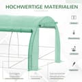 Pikkukuva 4 / 9: Kasvihuone, Polytunnel, 6x3x2m, Vihreä