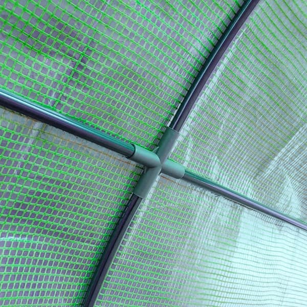 Drivhus, 200x100x215 cm, Grøn