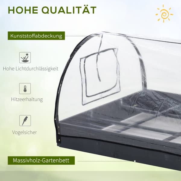 Drivhus, 845-435, 120x79x53 cm, Transparent