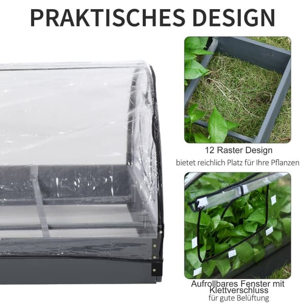 Drivhus, 845-435, 120x79x53 cm, Transparent
