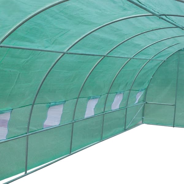 Drivhus, 800x300x200 cm, Grøn