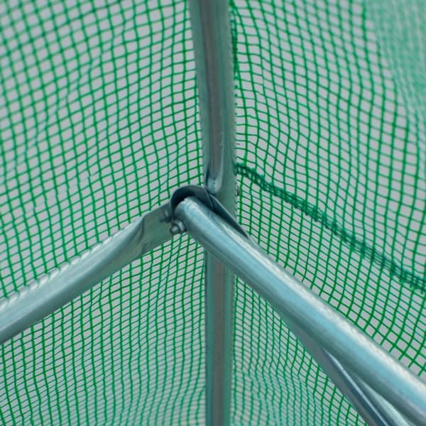 Drivhus, 800x300x200 cm, Grøn