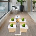 Miniatyrbillede 3 af 4: Hydroponisk vækstsysten, 4 plantebeholdere, effektiv DWC-system, højkapacitets vandpumpe