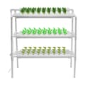 Miniatyrbillede 2 af 4: Hydroponisk vækstsysten, 90 plantepladser, holdbar PVC-konstruktion, indendørs/udendørs brug