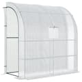 Miniatyrbillede 2 af 2: Havehus, 200x100x215 cm, Vandtæt, Metalramme,10x10ft, HVID