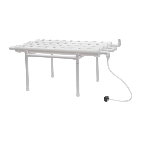 36 Steder, Jordløs Dyrkning, PVC Materiale,HVID