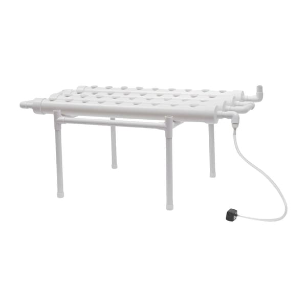 36 Steder, Jordløs Dyrkning, PVC Materiale,HVID