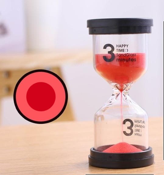 Timeglass timer ur / sandklokke innredning