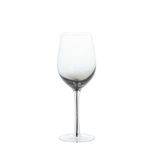 FURNLUX GLAS VICTORINNE GRÅ 8CM