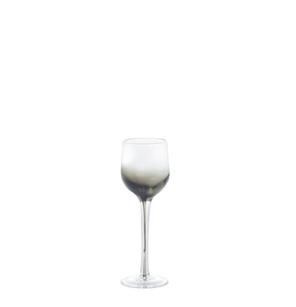 FURNLUX GLAS VICTORINNE GRÅ 5CM