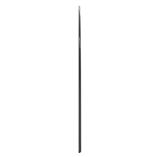 glasplade til pejs 1000x 600 mm halvrund