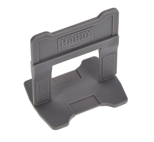 Clips til Hardy nivelleringssystem 1,5 mm 100 stk