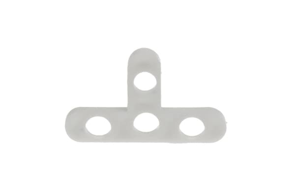 Hårdfør T-flisekryds 6mm 50 stk - glasur
