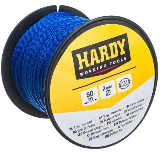 Hårdfør murerreb (2 mm x 50 m)