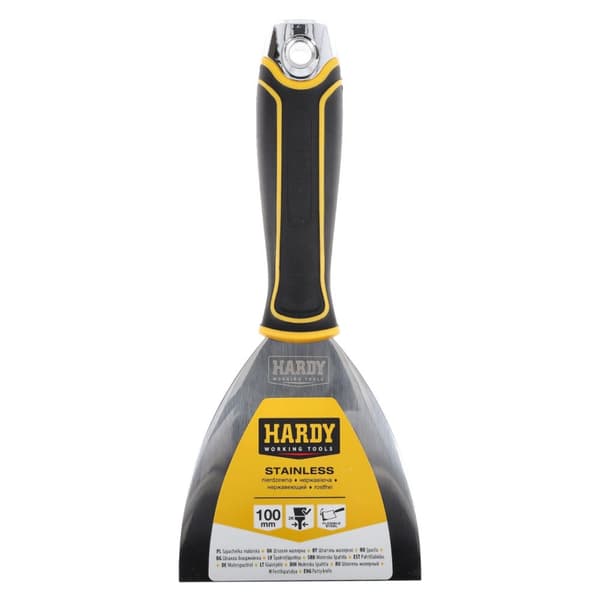 Rustfri stålspatel 10cm, universal, fleksibel, Hardy serie 64