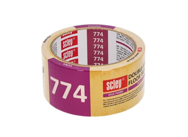 Scley dubbelhäftande tejp 50mm x 10m serie 774