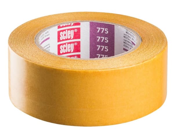 Dobbeltsidet forstærket tape Scley 48mm x 10m *775*