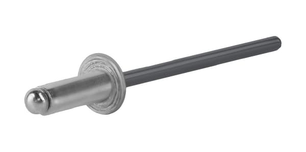 Alu åbne nitter 3,2x6mm RAL7016