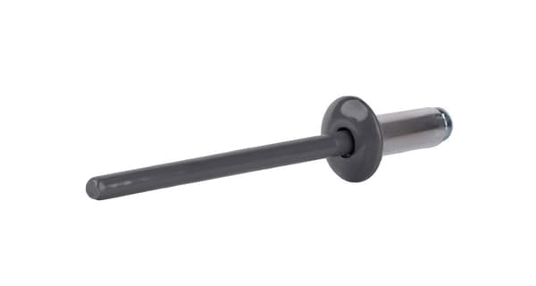 Alu åbne nitter 3,2x6mm RAL7016