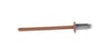 Miniatyrbillede 4 af 9: Alu åbne nitter 3,2x6mm RAL8004