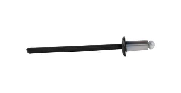 Alu åbne nitter 3,2x6mm RAL9005
