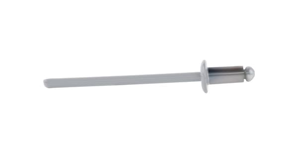 Alu åbne nitter 3,2x6mm RAL9006