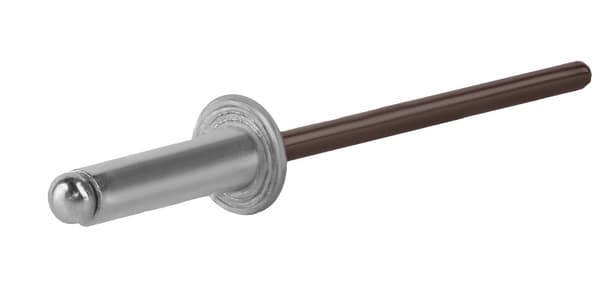 Alu åbne nitter 3,2x8mm RAL8017