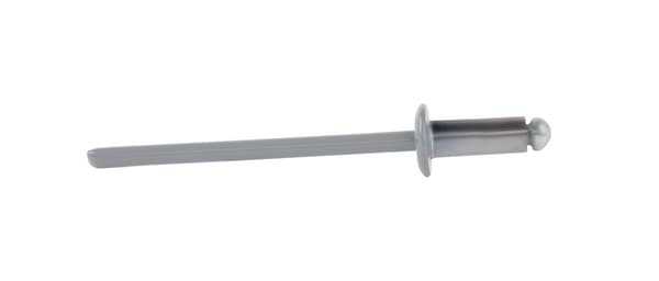 Alu åbne nitter 3,2x8mm RAL9006