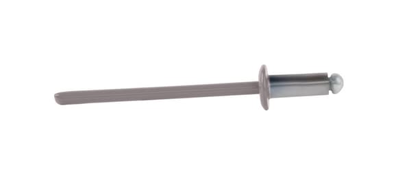 Alu åbne nitter 3,2x8mm RAL9007