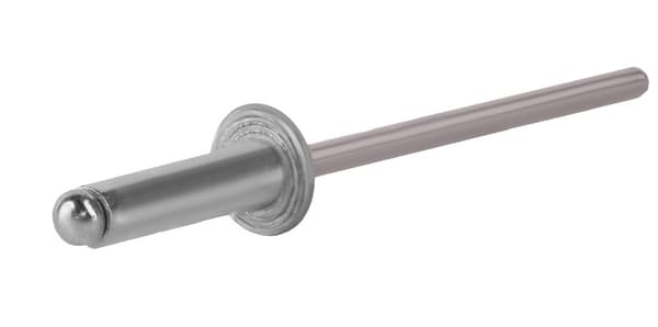 Alu åbne nitter 3,2x8mm RAL9007