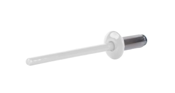 Alu åbne nitter 3,2x8mm RAL9010