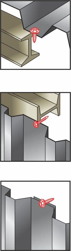 Selvborende skruer GT3 PH 4,8x19 mm RAL 9007