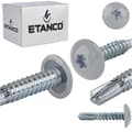 Miniatyrbillede 1 af 9: Selvborende skruer GT5 PH 5,5x25mm RAL 9006