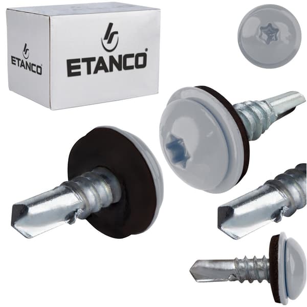 Itseporautuvat ruuvit GT5 PH (Z14) 5,5x19mm RAL 9006