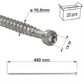 Miniatyrbillede 3 af 9: Konst. skruer fuldgevind cylinderhoved WKFC-10450