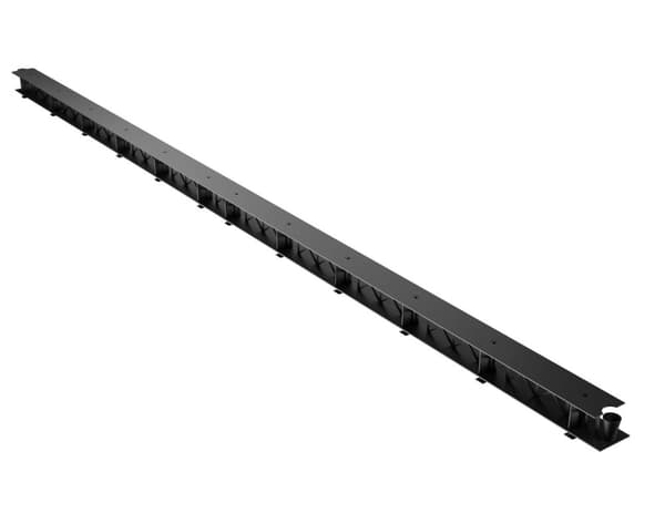 Venti PVC ventilationsgitter 32mm x 1m RAL 9005