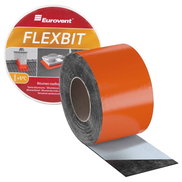 FLEXBIT bituminøs tape 100mm x 10m RAL 8004