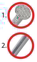 Miniatyrbillede 9 af 11: Galvaniserede byggesøm 4,6 x 125 (5 kg)