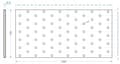 Miniatyrbillede 3 af 7: Perforeret plade PP19 120x240x2,0 (1)