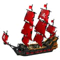 Miniatyrbillede 1 af 2: Film MOC Piratskib Model, Miljøvenlige Byggesten,med instruktion