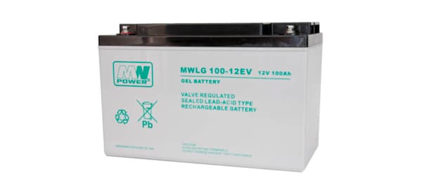 MWLG 100-12EV batteri (12V-100Ah, GEL-PVC)
