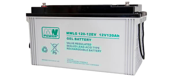 MWLG 120-12EV batteri (12V-120Ah, GEL-PVC)