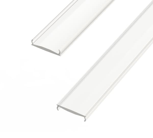 Professionelt polycarbonat cover, mat (professionelt PC cover) mat OPAL 1000mm