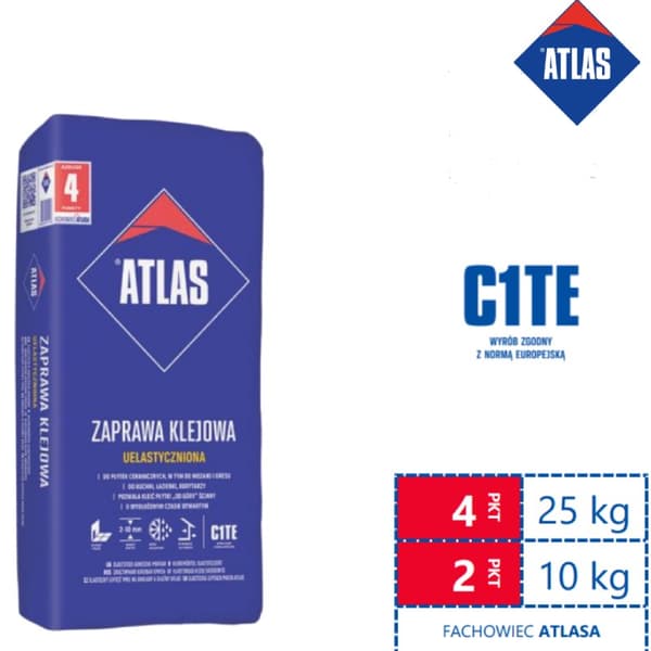 Atlas limbruk ELASTICISED universallim typ C1TE 2-10 mm 25kg