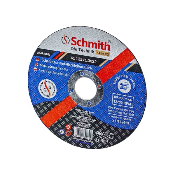 SCHMITH-SKIVE TIL STÅL 230/2MM S41A-04