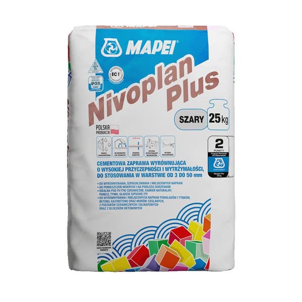 Nivoplan plus avjämningsbruk 3-30mm Mapei 25kg